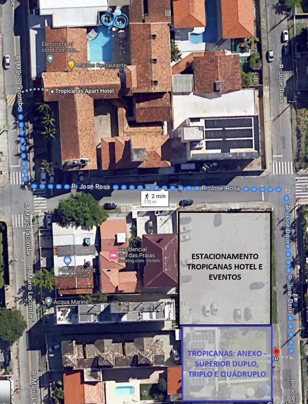 Tropicanas Hotel E Eventos Florianópolis 外观 照片